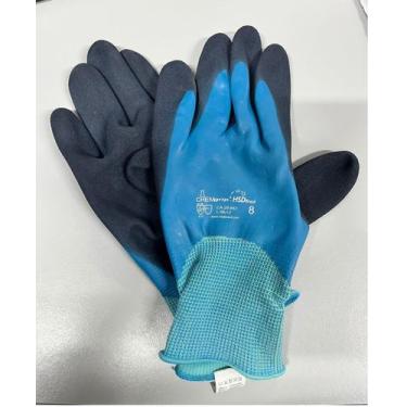 Imagem de Luva de Mao Chemgrip Azul Celeste Tam08 Hsd