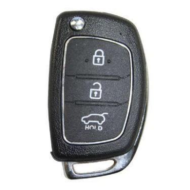 Imagem de Chave Canivete Alarme Universal Hyundai HB20 3 Botões