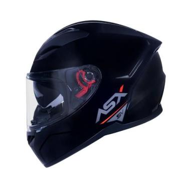Imagem de Capacete Para Moto Asx Com Óculos Interno City Solid fosco com Viseira