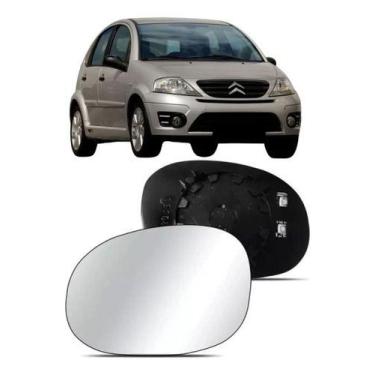 Imagem de Espelho Retrovisor Citroen C3 2002 a 2012 Peugeot 206 1999 a 2009 Peug