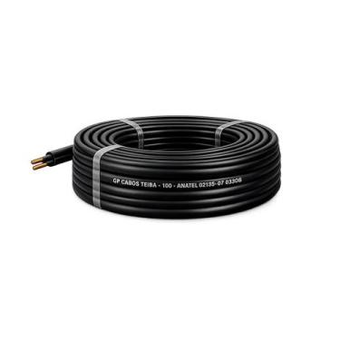 Imagem de Cabo telefone fe 100 externo 15 metros preto star - STAR BRAZIL