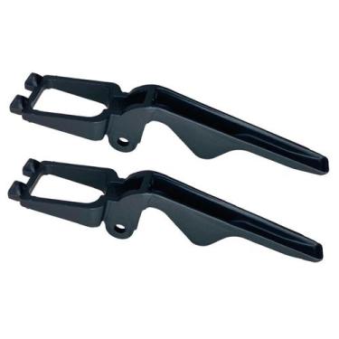 Imagem de Par Gatilho Porta Maçaneta Externa Gol Quadrado 1980 a 1994 - Universa