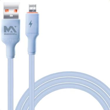 Imagem de Cabo Micro USB V8 1 5 Metros Carregamento e Transferência de Dados - M