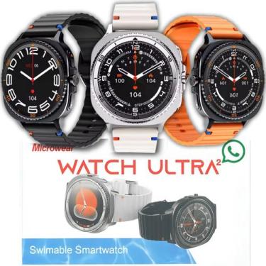 Imagem de Relogio Smartwatch Redondo Watch Ultra 2 MA33 46mm Amoled Nfc - 01Smar