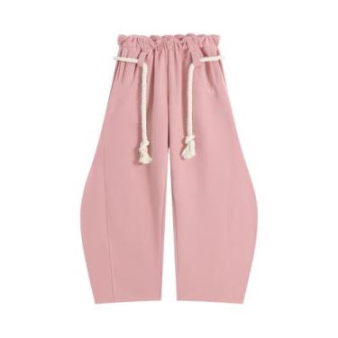 Imagem de Calça de moletom Aelfric Eden Super Baggy Barrel Wide Leg rosa XXL