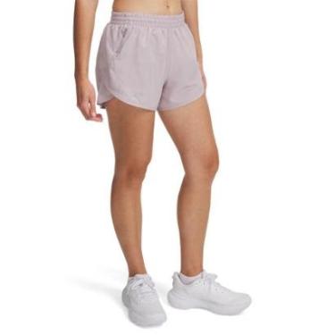 Imagem de Shorts de Corrida Under Armour Fly By Feminino GG Cinza-Feminino
