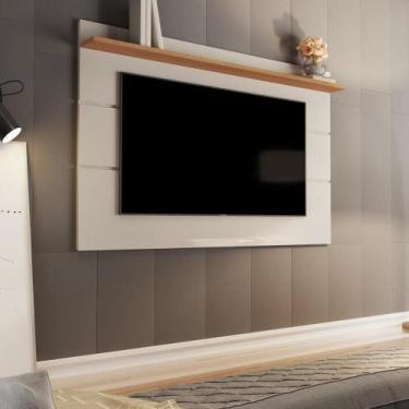 Imagem de Painel Para Tv 50" Vivare New 1.36 - Off White com Nature - Germai - G
