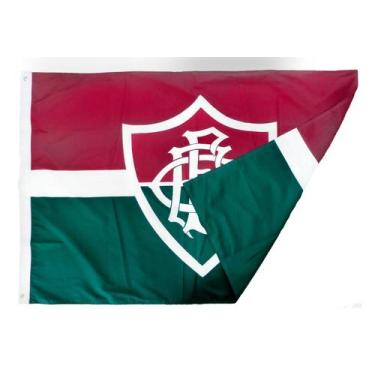 Imagem de Bandeira Fluminense Grande Oficial Licenciada 2,5 Panos - JC Flâmulas 