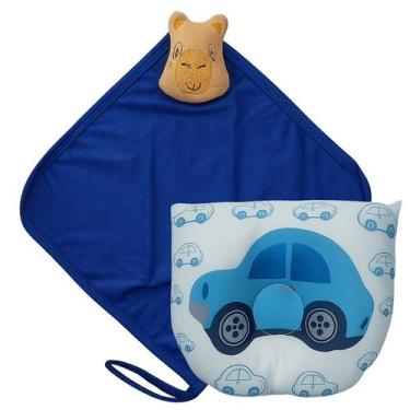 Imagem de Naninha Com Travesseiro Infantil Anatômico Modelador Para Bebê - Kwi K
