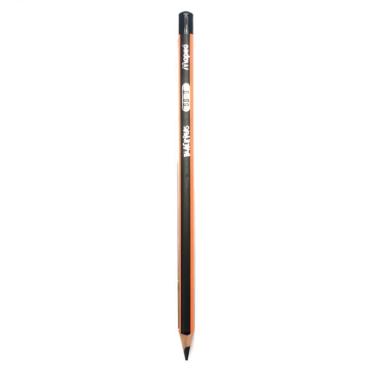 Imagem de Lápis Preto Maped Triangular 6B Macio e Resistente para Escrever e Desenhar com Traço Suave 1 Unidade Preto