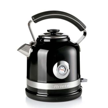 Imagem de Chaleira Elétrica 1,7L Preta 220V 1850W Moderna Ariete, 220V