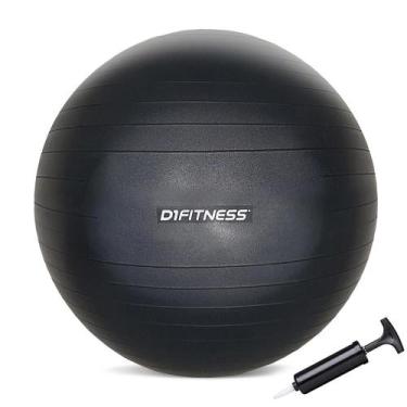 Imagem de Bola Suiça - Fit Ball - D1Fitness 65cm Com Bomba