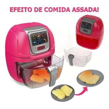 Imagem de Fritadeira Air Fryer Brinquedo Infantil Luz E Som - Dm Toys