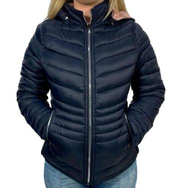 Imagem de Jaqueta Puffer Country Feminina Azul Marinho Dawson, Azul, Escuro, G