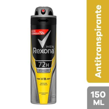 Imagem de Desodorante Antitranspirante Aerosol Rexona Men V8 150mL