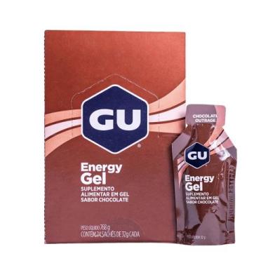 Imagem de Energy Gel - Caixa com 24 Unidades de 32g - GU, Chocolate