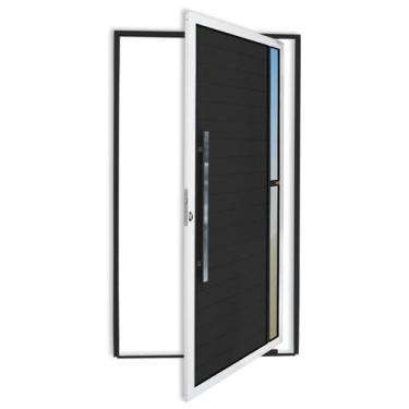 Imagem de Porta Pivotante Lambril Visione com Puxador Super 210cm x 120cm Brimak