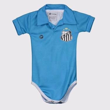 Imagem de Body Santos Premium Azul Infantil - Torcida Baby, P
