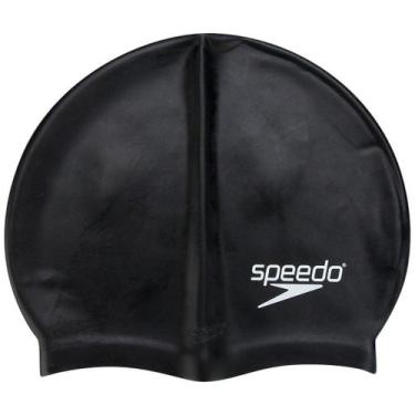 Imagem de Touca Speedo Flat, Preto, Único