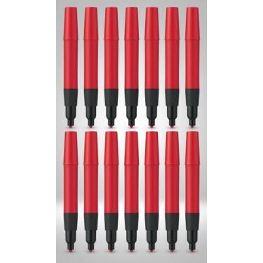 Imagem de Marcador Permanente Ponta Média Vermelho x Unidade - Congratulations S