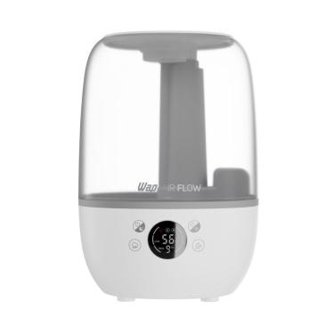Imagem de Umidificador de Ar Digital Air Flow WAP 3 em 1 com Iluminação LED e Timer Uso Residencial Branco Bivolt