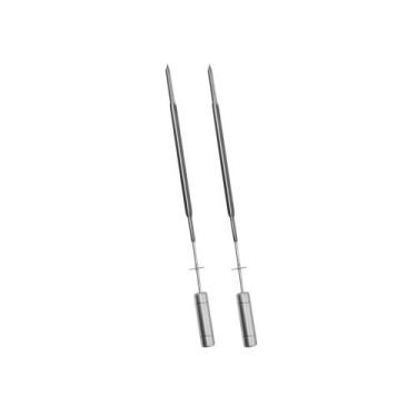 Imagem de Espeto Espada Para Picanha Churrasqueira Gira Giratória Grill - Pratic