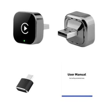 Imagem de Adaptador Universal Wireless CarPlay 2-em-1 Dongle Para Apple E Androi