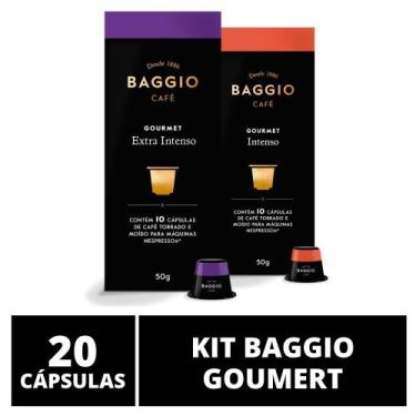 Imagem de 20 Cápsulas Para Cafeteira Nespresso  Baggio Café Gourmet  2 Caixas