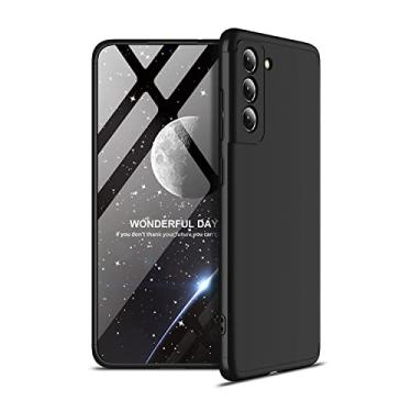 Imagem de Capa Capinha 360 Fosca Anti Impacto Galaxy S21 Fe 5G 2022 (Preta)