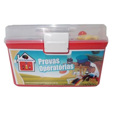 Imagem de Maleta Kit De Provas Piagetianas Casa Do Psicopedagogo