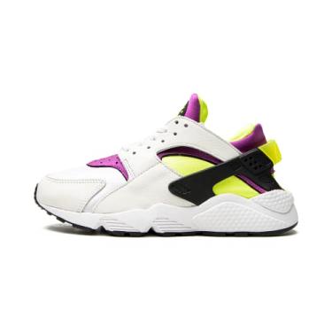 Imagem de Nike Tênis masculino, Branco amarelo fluo magenta, 35