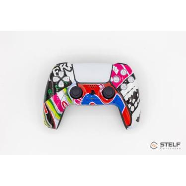 Stelf Controles - Controle Ps5 com Grip FIFA Stelf