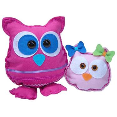 Imagem de Kit Em Feltro - Corujas - Coruja Mãe E Corujita - Kits For Kids