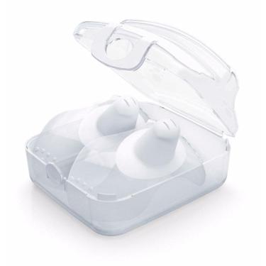 Imagem de Protetores de Seios de Silicone Chicco Tamanho M-G