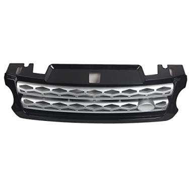 Imagem de FINMOKAL Grelha Frontal Sliver Grelha De Ventilação Apto Para Range Rover Sport 2014-2017 Lr054766 Preto