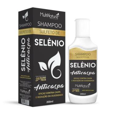 Imagem de Shampoo Combate Caspa E Oleosidade Selênio Com Melaleuca 200ml - Multi