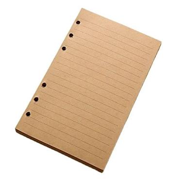 Imagem de Linha de Recarga de Caderno de Folhas Avulsas Negócios A5 Linha de Encadernação Espiral em Branco Página Interna Papel de Papelaria, Linha de Artesanato, A6
