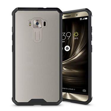 Imagem de HONGYAN Capa de telefone Para asus zenfone 3 ze552kl acrílico + tpu transparente armadura de proteção Capa protetora