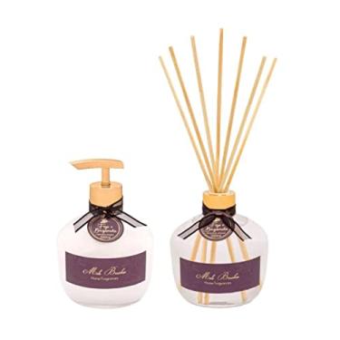 Imagem de Conjunto De Difusor e Sabonete Líquido Luxo Figo E Bergamota 350 Ml Mels Brushes