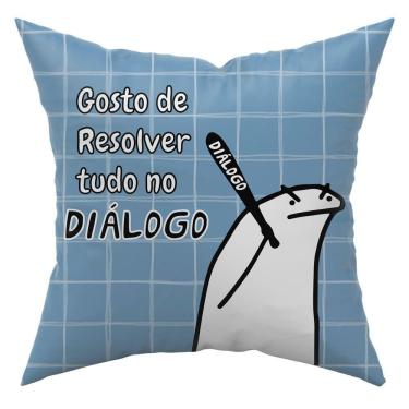 Imagem de Capa De Almofada Avulsa 45Cm X 45Cm Resolver No Dialogo