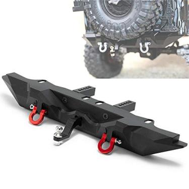 Imagem de Amortecedor traseiro de liga com engate de reboque para reboque 1/10 RC Traxxas TRX-4 SCX10 II 90046