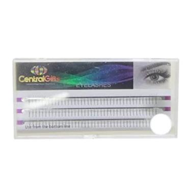 Imagem de Central Gifts Cílios Tufo Para Alongamento Extensão 4 Fios 12mm 0.10 Preto