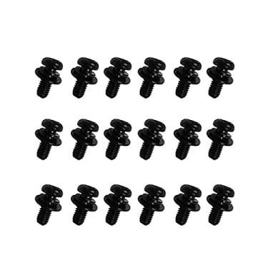 Imagem de TOTMOX Parafusos de tampa de bateria inferior, parafusos de metal de aço inoxidável, compatível com peças reparadas de scooter elétrica Ninebot MAX G30, 18 peças/conjunto