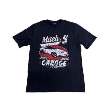 Imagem de Camiseta Speed Racer Carro Mach 5 Desenho Vintage Antigo Retrô Blusa A