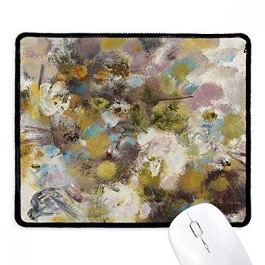 Imagem de August Lotus XJJ Mousepad pintura a óleo borda costurada tapete de borracha para jogos