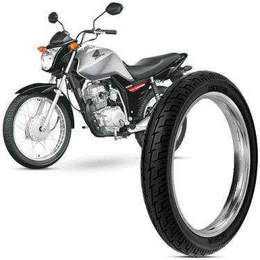Imagem de Pneu Moto Honda Cg Fan Rinaldi Aro 18 90/90-18 57P Traseiro Bs32