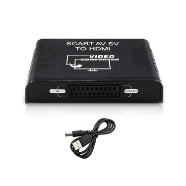 Imagem de DAGIJIRD Conversor AV RCA para HDMI 1080p Mini RCA conversor de vídeo composto adaptador conversor de áudio suporta PAL/NTSC