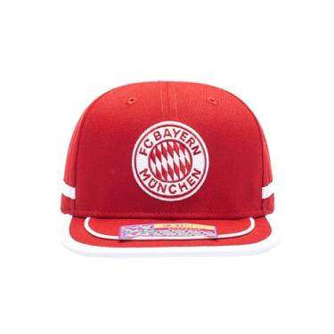 Imagem de Fan Ink Bayern Munich 'Offshore' Boné de futebol ajustável snapback (vermelho/branco), Vermelho/branco., Tamanho �nica