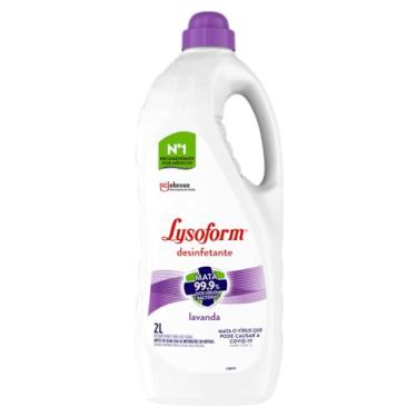 Imagem de Lysoform Lavanda, Desinfetante Líquido, Limpeza Pesada e Eficiente, 2L