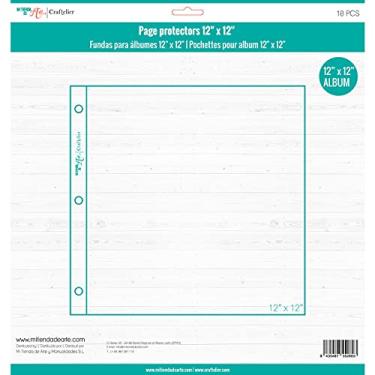 Imagem de Craftelier - Pacote de capas protetoras transparentes para álbuns de fotos personalizados | Inclui 10 capas de 30,5 x 30,5 cm | Compatível com 3 álbuns de fichário